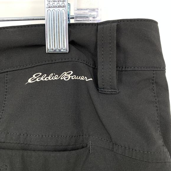 Eddie Bauer Skort Women's Size 14 Athletic Pockets Hiking Outdoor Black - Picture 3 of 7